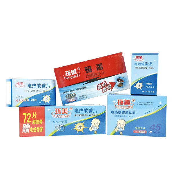 環(huán)美-蟑香、電熱蚊香液、電熱蚊香片